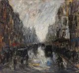 Otto Eduard Pippel, Friedrichstraße in Berlin
