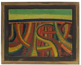 Josef Scharl, Felder/Gequälte Erde, 1948, Oil on canvas