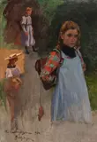Friedrich Kallmorgen, Kinderstudie