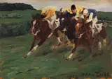 Otto Dill, Pferderennen