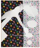 Sigmar Polke, Ohne Titel (Würfel), 1985, Mixed media. Dispersion on cloth