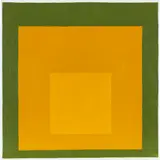Josef Albers, Homage to the Square, 1962, Oil on fiberboard with canvas structure