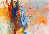 Daniel Richter, The Decorative Immigrant, 2015, Oil on canvas