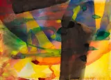 Gerhard Richter, Q.T., 6.5.84/17.6.84, 1984, Watercolor on paper