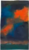 Marschlandschaft by Emil Nolde, Um 1935, Watercolor, sold Jul 2020