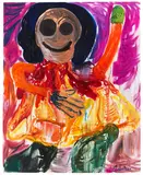 André Butzer, Frau, 2002, Oil on canvas