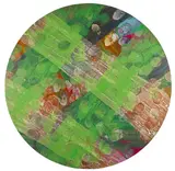 Ohne Titel by Katharina Grosse, 2005, Acrylic on canvas, sold Jul 2020