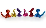 Jeff Koons, Balloon Animals Collector's Set, 2017/2019, 6 Multiples. Porcelain with high-gloss metal co...
