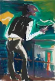 Karl Horst Hödicke, Auf der Dachterrasse