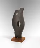Zeichen by Karl Hartung, Um 1949, Bronze with dark gray, partly dark-brown lighte..., sold Jul 2020