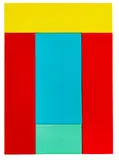 Imi Knoebel, Portrait Marilyn, 1995, Acrylic on panel