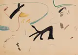 Sigmar Polke, Ohne Titel (aus der Serie: Duo), 1966, Gouache