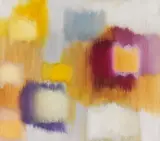 Rot und Blau II by Fritz Winter, 1962, Oil on canvas, sold Jul 2020