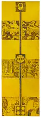 Matt Mullican, Untitled (6-tlg.), 1991, Mixed media on canvas