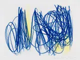 Hans Hartung, Sans titre (P.M. 1972-1), 1972, Colored chalk drawing