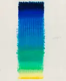 Heinz Mack, Ohne Titel (Farbchromatik), 1988, Pastel