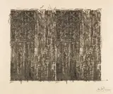 Jasper Johns, Two Flags (Gray)