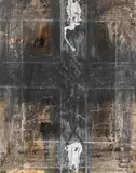 Antoni Tàpies, Paper with two marks, 1968, Acrylic