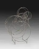 Hans-Michael Kissel, Das Lächeln der Mona Lisa, 1992, Kinetic . Polished stainless steel