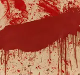 Hermann Nitsch, Wiener Secession, 1987, Oil on board, mounted on backing board