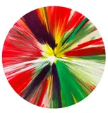 Damien Hirst, Spin Painting, 2009, Acrylic and metallic paint