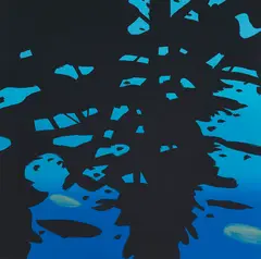 Reflection by Alex Katz, 2010, Silkscreen in colors, sold Jul 2020