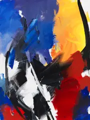 Jean Miotte, Ohne Titel, Um 1970, Öl auf Leinwand