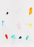 Imi Knoebel, Ohne Titel, 2004, Dispersion paint, Acrylic and pencil on board