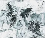Bernard Schultze, Licht zerbricht Gestrüpp und Gestein