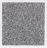 40.000 by Gerhard Richter, 2008, Offset in Schwarz, auf weißem Halbkarton, sold Jul 2020