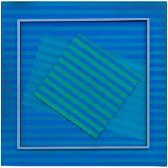 Henryk Stażewski, Relief Nr. 16/69, 1969, Acrylic on fibreboard