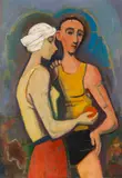 Karl Hofer, Liebespaar 2