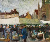 Raoul Dufy, Marché à Falaise (Markt in Falaise)