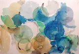 Ernst Wilhelm Nay, Ohne Titel, 1959, Watercolor