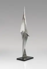 Erich Hauser, 8/86, 1986, Stainless steel. Mounted on granite base