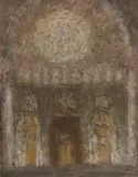 Zoran Mušič, Interno di cattedrale