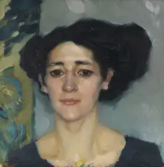 Damenporträt by Leo Putz, Um 1912, Oil on canvas, sold Dec 2019