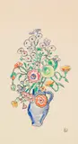 Gabriele Münter, Blumenstillleben, 1935, Watercolour