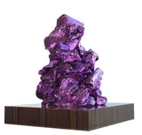 Anselm Reyle, Ohne Titel, 2008, Bronze, metallized in chrome optics with patina...