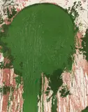Hermann Nitsch, Grünes Schüttbild