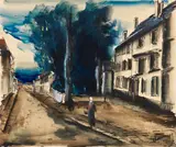 Maurice de Vlaminck, Vue d?une rue