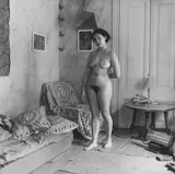 Craigie Horsfield, Andrea Cruz Carrer Junta de Camere, Barelona, February 1996, 1996, Gelatin silver print. Firmly laid on aluminum