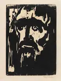 Emil Nolde, Prophet, 1912, Woodcut