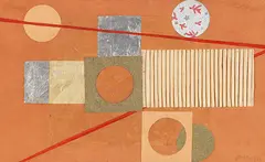 Adolf Fleischmann, Collage, 1938, Collage. Various types of paper, transparent pa...