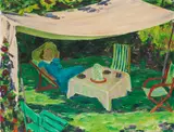Arnold Balwé, Gartenzelt