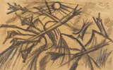 Otto Dix, Zertrümmertes (Postkarte), Um 1916, Pencil