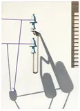 Konrad Klapheck, Die Verschwörung, 1967, Oil on canvas