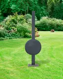 William Turnbull, Figure, 1992, Bronze with green-black patina