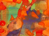 Gerhard Richter, 10.03.97 Dervisch, 1997, Watercolor