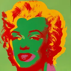 Marilyn Monroe (Marilyn) by Andy Warhol, 1967, Silkscreen in colors, sold Dec 2019